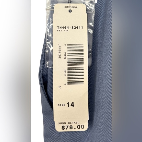 NWT Pendleton Light Blue Trousers, Size 14 - Picture 4 of 12